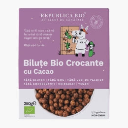Biluțe eco crocante cu cacao, fără gluten 250g