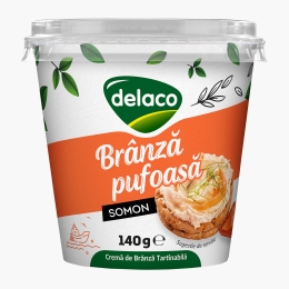Brânză pufoasă cu somon 140g