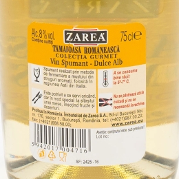 Vin spumant alb dulce Tămâioasă Românească 0.75l