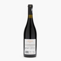 Vin roșu demisec Virtuoz Fetească Neagră&Merlot, 14.5%, 750ml