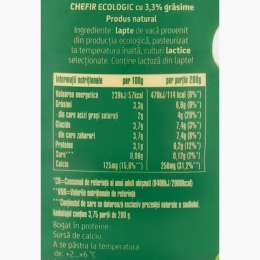 Chefir eco 3.3% grăsime 750g
