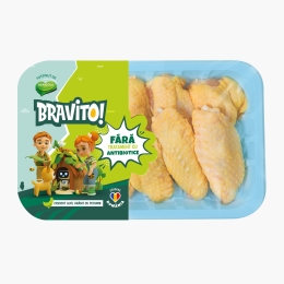 Aripioare de pui secționate 550g