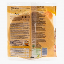 Lipii din făină de grâu spelta și fulgi de ovăz Wraps, 4 buc 245g