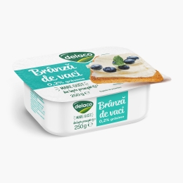 Brânză de vaci proaspătă 0.2% grăsime, 250g