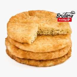 Plăcintă la tigaie cu brânză și verdeață 180g