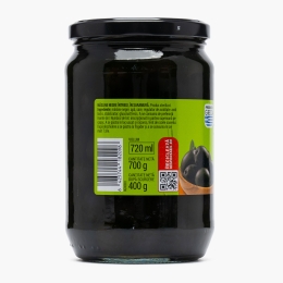 Măsline negre întregi 700g