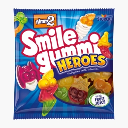 Bomboane gumate Smile gummi Heroes 90g