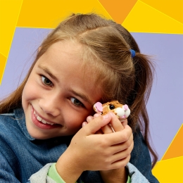 Hamster adorabil cu o floare, 31376 Creator 3 în 1, 166 piese, +7 ani