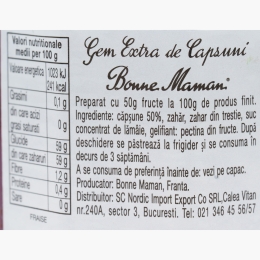 Gem de căpșuni  370g