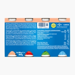 Iaurt de băut cu piersică 8x100g