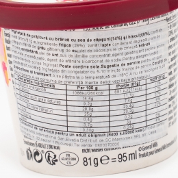 Înghețată cu aromă de cheescake cu căpșuni 81g