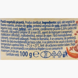Pastă vegetală picantă 100g
