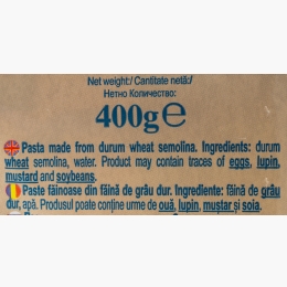 Paste Tagliatelle din grâu dur 400g