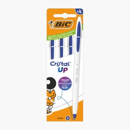 Set 4 pixuri Cristal Up albastru 