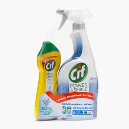 Pachet curățenie soluție anticalcar 0.75l + soluție de curățat Lemon 0.25l