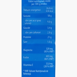 Semințe de floarea-soarelui decojite, prăjite și sărate 100g