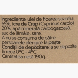 Salată de icre de crap 190g