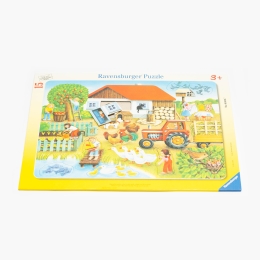 Puzzle-Unde să îl așez 15 piese 3+ ani