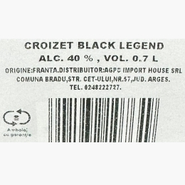 Coniac Black Legend, 40%, 700ml