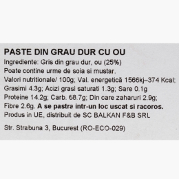 Paste Tagliarelle cu ou 250g