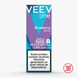 Capsulă pentru țigară electronică Blueberry 1.8%, 20mg/ml nicotină, 1000 puffs