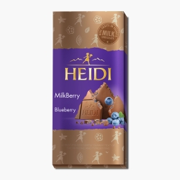 Ciocolată cu lapte cu afine 80g