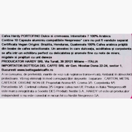 Portofino 100% Arabica, Nespresso, 10 băuturi, capsule cafea  