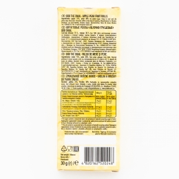 Jeleuri 100% naturale măr/pară, 100% fructe, 30g