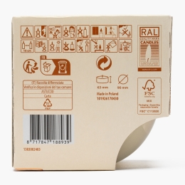 Lumânare parfumată în pahar - Cookie Fever