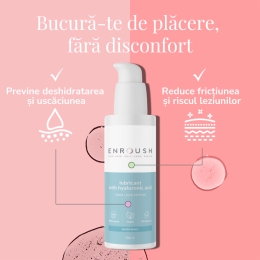 Gel lubrifiant cu acid hialuronic