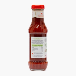 Sos pentru carne cu usturoi proaspăt și chili BBQ, 320g