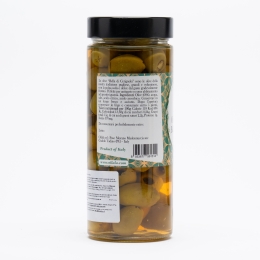 Măsline verzi Bella di Cerignola, fără sâmburi, 560g