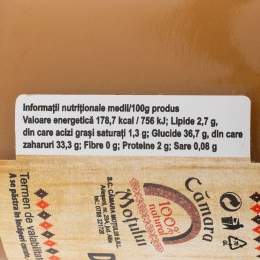 Dulceață de lapte cu aromă de rom 370g