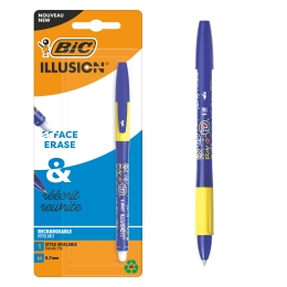Pix Roller Illusion cu gel termosensibil, cu ștergere, 0.7mm, albastru