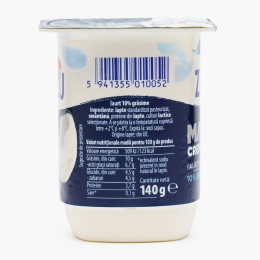 Iaurt natur Cremos 10% grăsime 140g