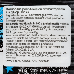 Bomboane pocnitoare cu aromă tropicală 9.5g