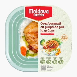 Orez basmati cu pulpă de pui la grătar 250g