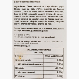 Baby cozonac însiropat 140g