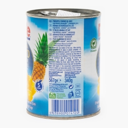 Ananas cuburi, în suc propriu, Tropical Gold, conservă 567g