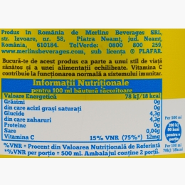 Ceai rece cu lămâie 1l