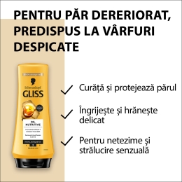 Balsam pentru păr uscat și deteriorat Oil Nutritive 200ml