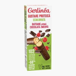 Batoane cu ciocolată și zmeură 2x31g