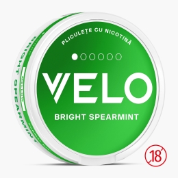 Pliculețe cu nicotină, Bright Spearmint, 4mg, 15 buc