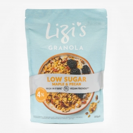 Granola Low Sugar sirop de arțar și nuci Pecan 500g