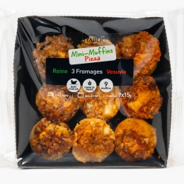 Mini-Muffins pizza 9x15g
