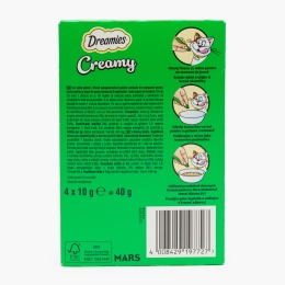 Recompense pentru pisici 4x10g, Creamy cu iarba pisicii 