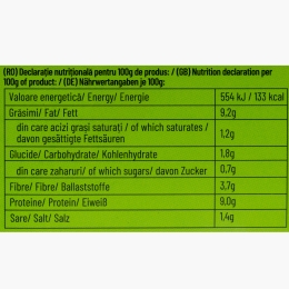 Burger vegan cu ciuperci si tofu, 4x80g