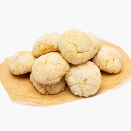 Biscuiți crinkles cu lămâie 200g