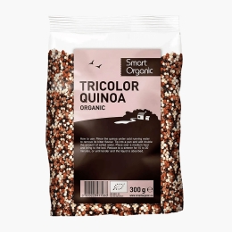 Quinoa eco tricoloră (albă, neagră și roșie) 300g