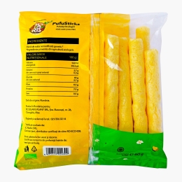 Pufuleți eco fără sare și gluten Pufusticks, 60g